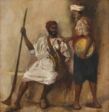 Edwin Lord Weeks-A Cup Of Coffee