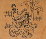 Untitled - A A Almelkar - Winter Online Auction