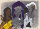 Untitled - M F Husain - Winter Online Auction