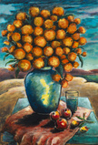 Untitled (Still Life in a Landscape) - K H Ara - Winter Live Auction