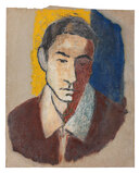 Self Portrait - K K Hebbar - From Classical to Contemporary