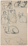 Untitled (Studies) - Jamini Roy - From Classical to Contemporary
