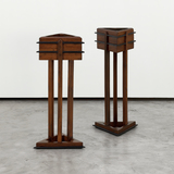 Art Deco Pedestal Planter -    - The Design Sale