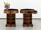 Art Deco Crescent Tiered Console -    - The Design Sale
