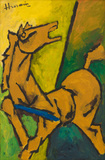 Untitled - M F Husain - Summer Online Auction