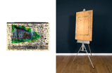Artist‘s Easel and Two Drawing Boards - F N Souza's Studio - Summer Online Auction