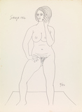 Untitled - F N Souza - Summer Online Auction