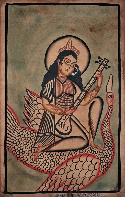 jamini roy painting saraswati