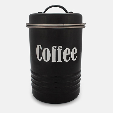 Coffee Canister - Black @ Sanctum | StoryLTD