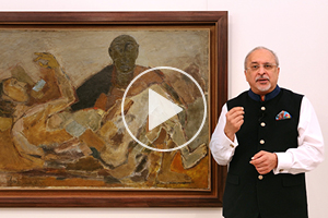 Tyeb Mehta, 'The Face', 1961 | Winter Live Auction, 10 December 2025