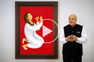 Manjit Bawa, ‘Untitled (Radha)’, Circa 1990s | Summer Online Auction, 15 - 16 June 2026